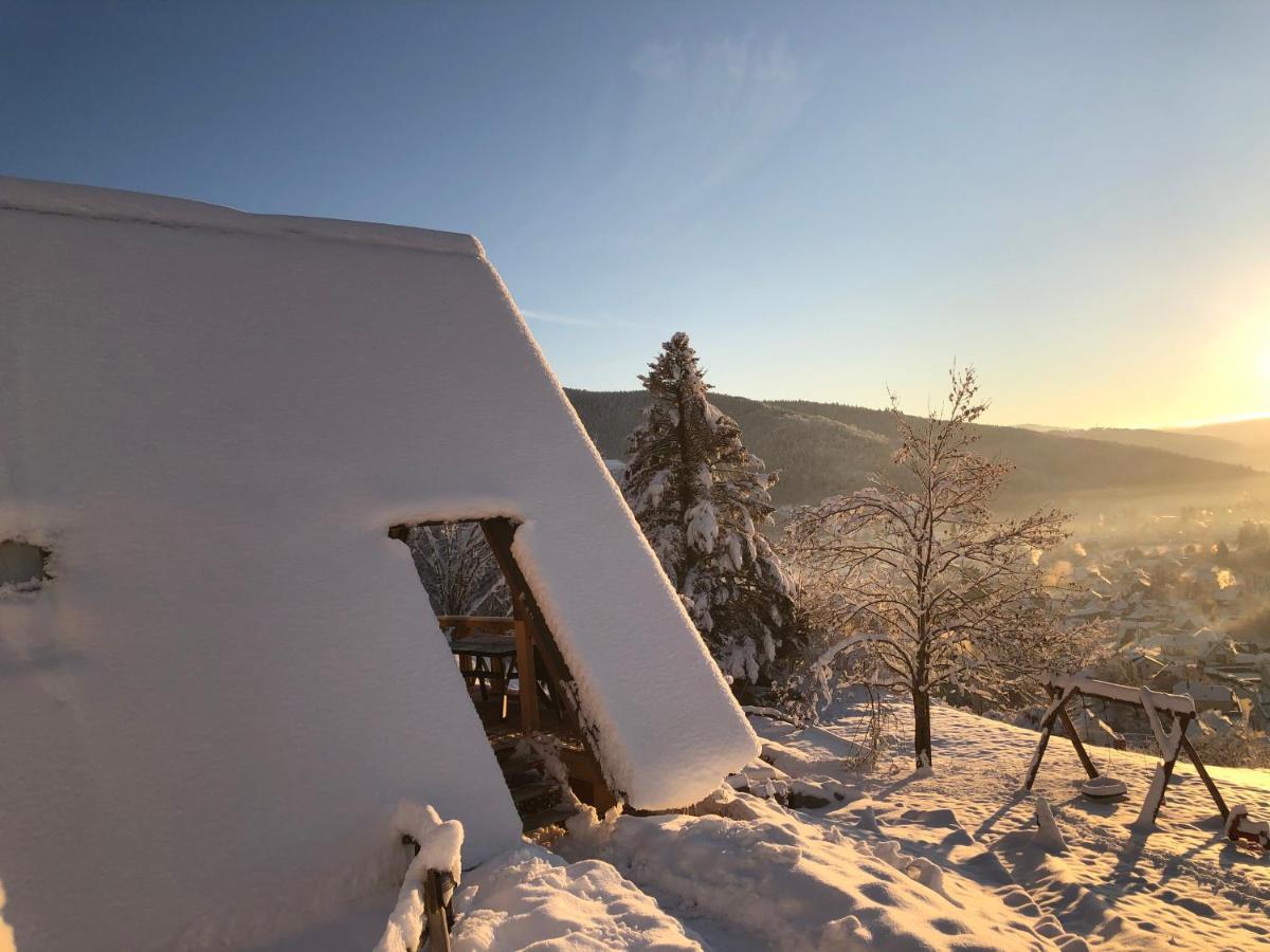 Chalets Na'Thur Lodge Fellering Exteriér fotografie